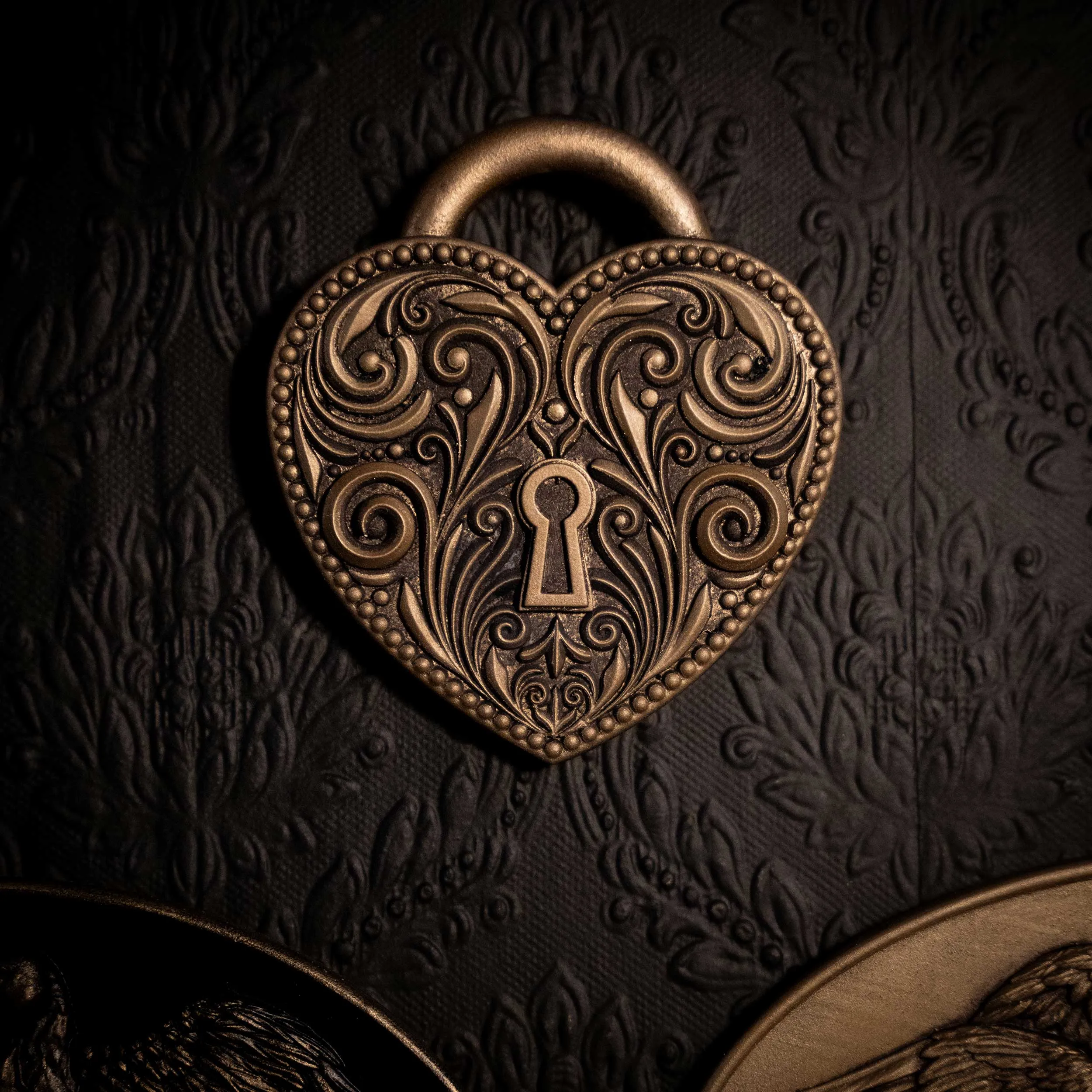 Heart Locket Wall Plaque