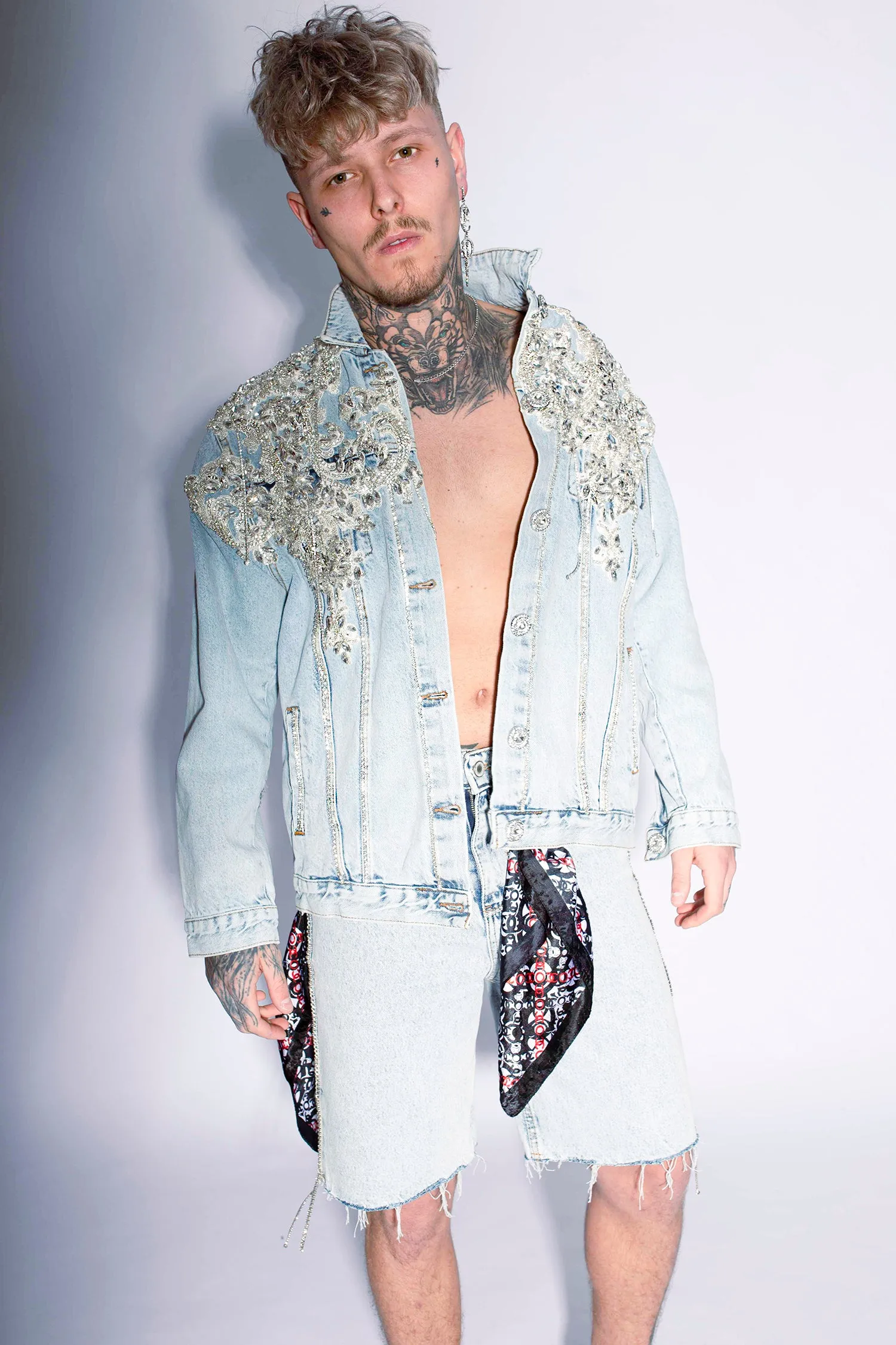 His Couture Denim Jacket