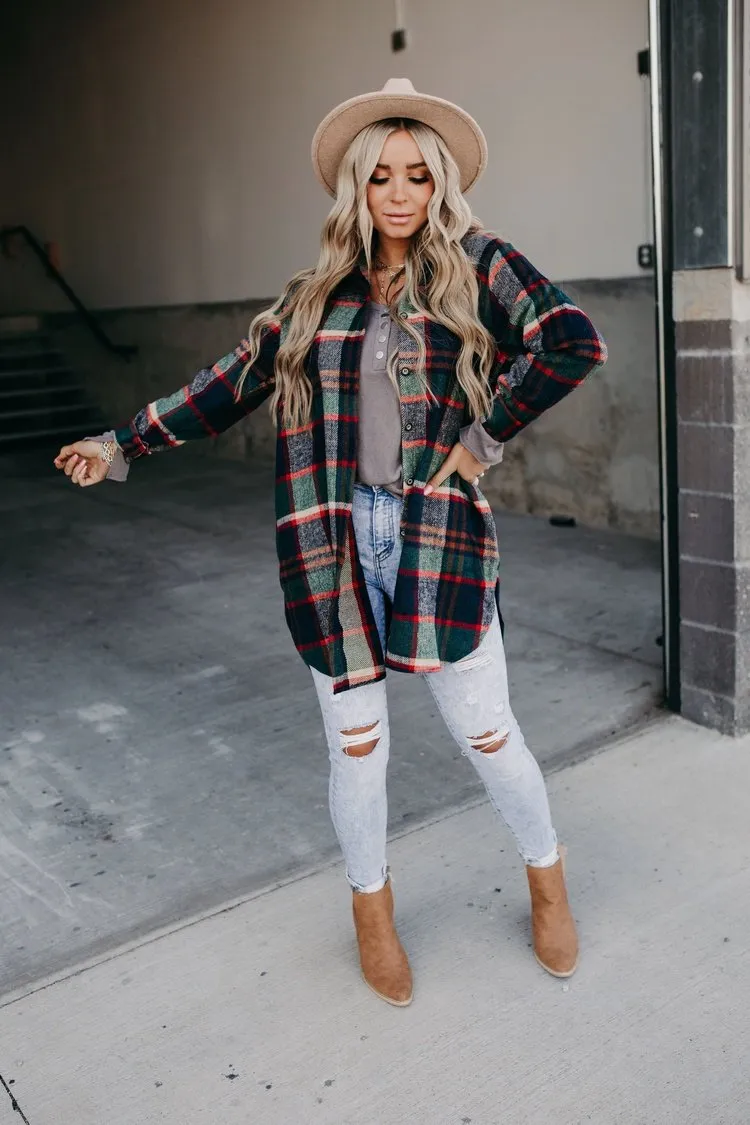 Hollie Flannel Jacket