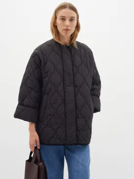 Black InWear Leigan Padded Jacket with Optimal Padding