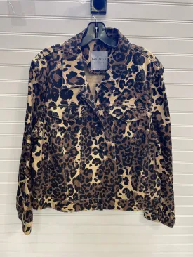 Jacket Denim By Bagatelle In Animal Print, Size: Xl