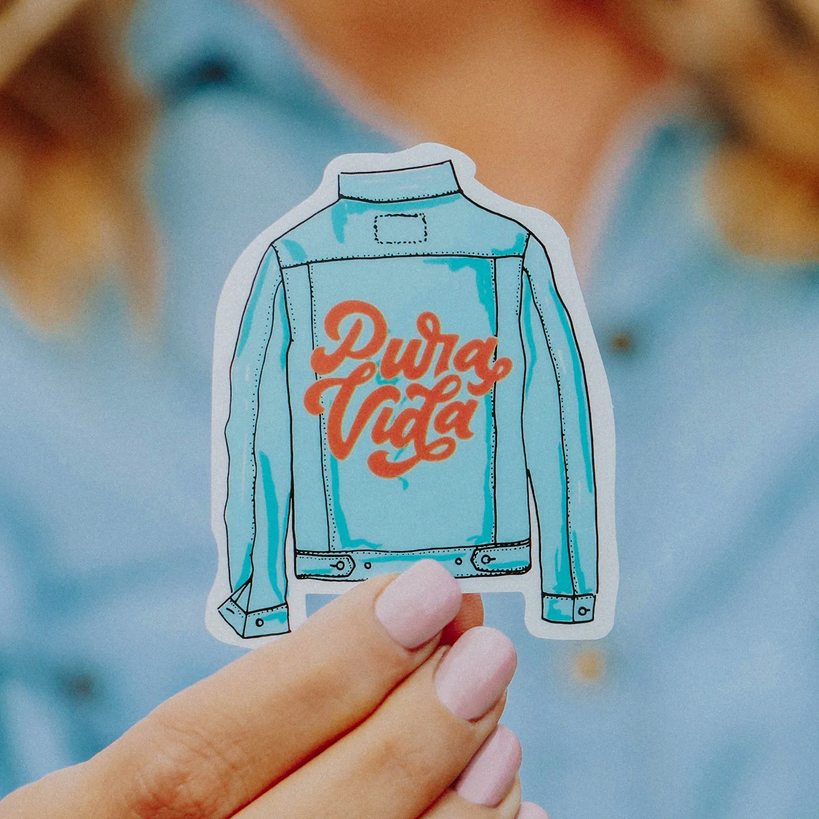 Jean Jacket Sticker