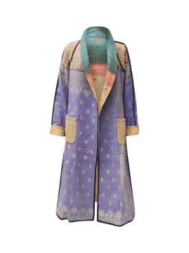 kantha vintage coat long kamalnath