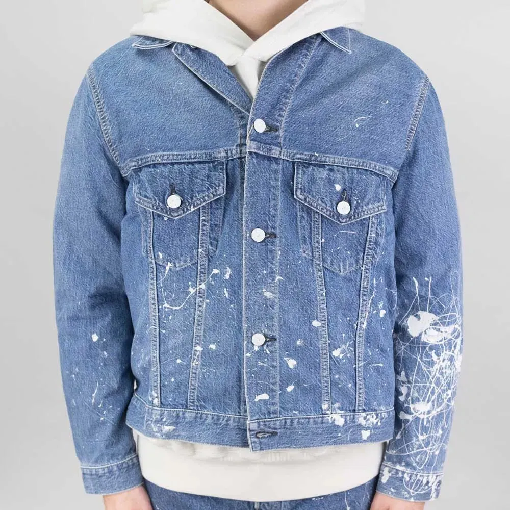 KARLA PAINT DENIM JACKET