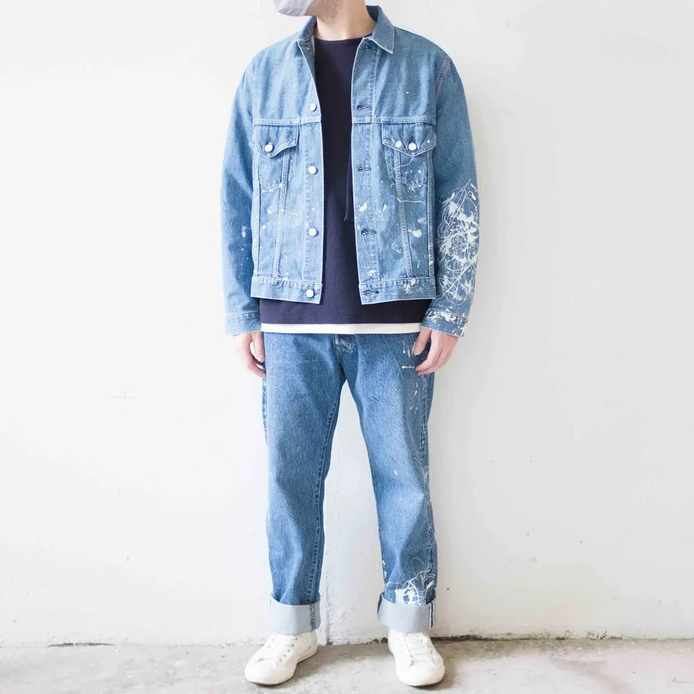 KARLA PAINT DENIM JACKET