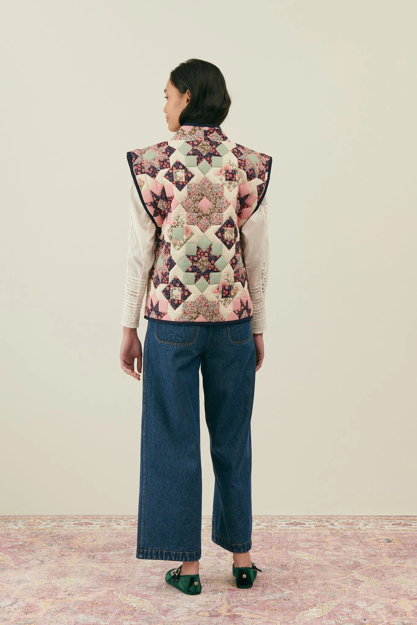 Louise Misha Neliana Star Patchwork Jacket