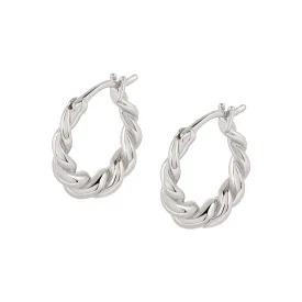 Luca Twisted Hoops