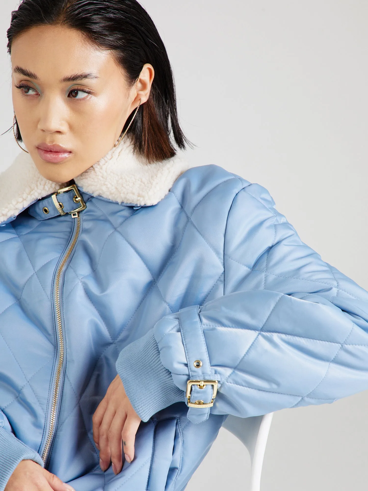 LUCIA JACKET - LIGHT BLUE