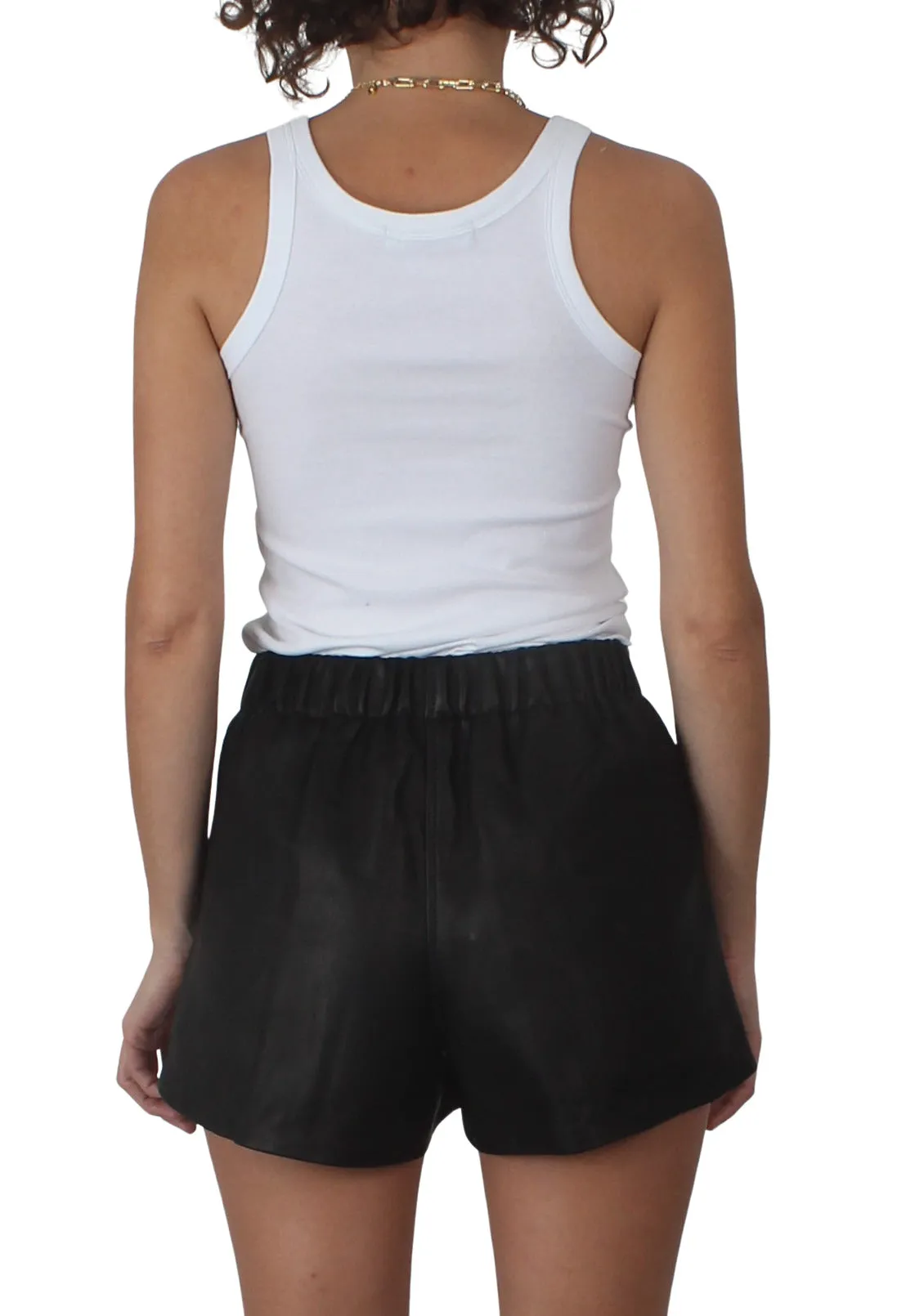 Luxe Leather Short