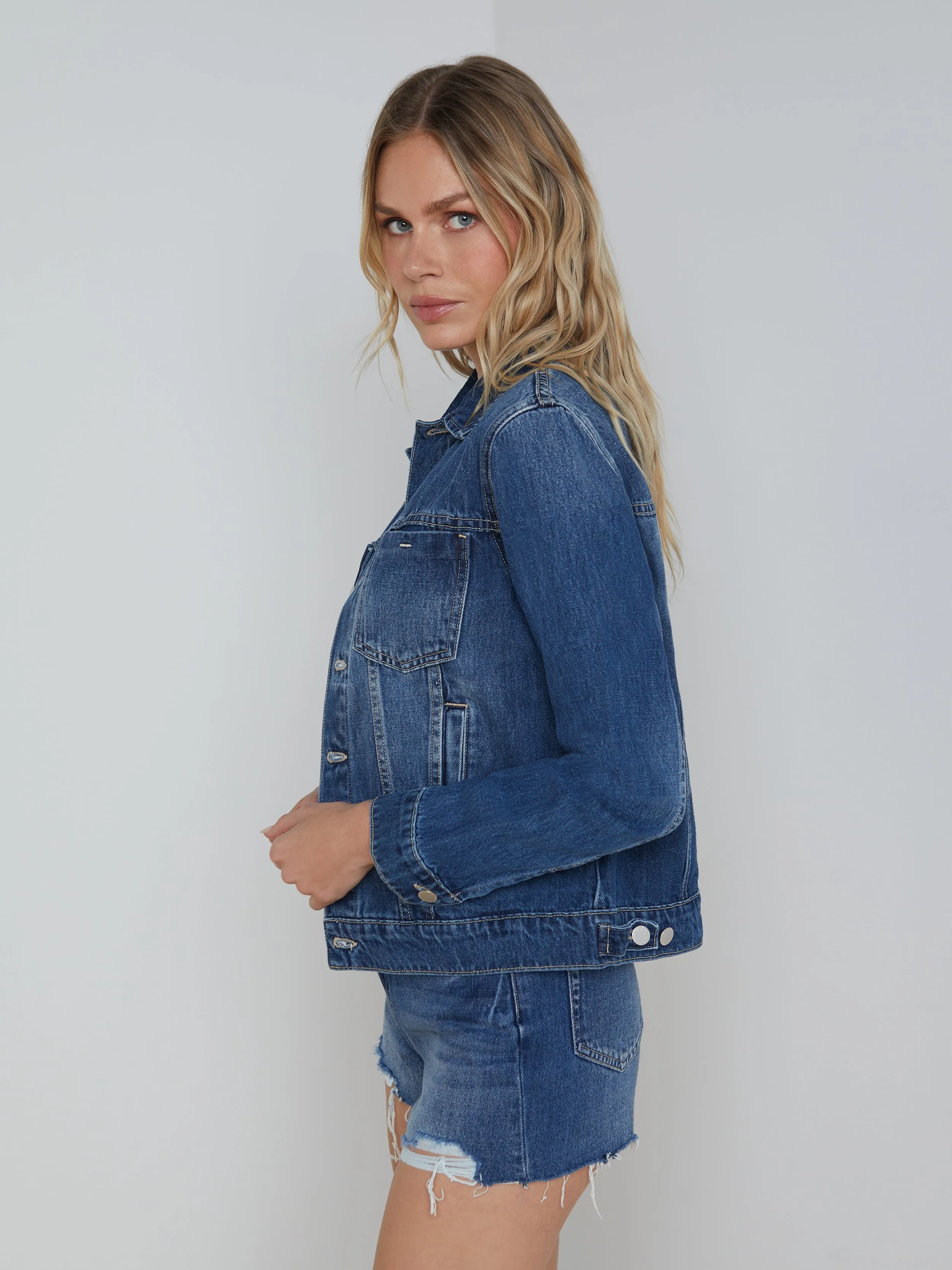 Mack Oversized Denim Jacket - Jean Bar Only