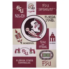 Magnolia Lane Seminole Logo/Multi Logo Design Garden Flag