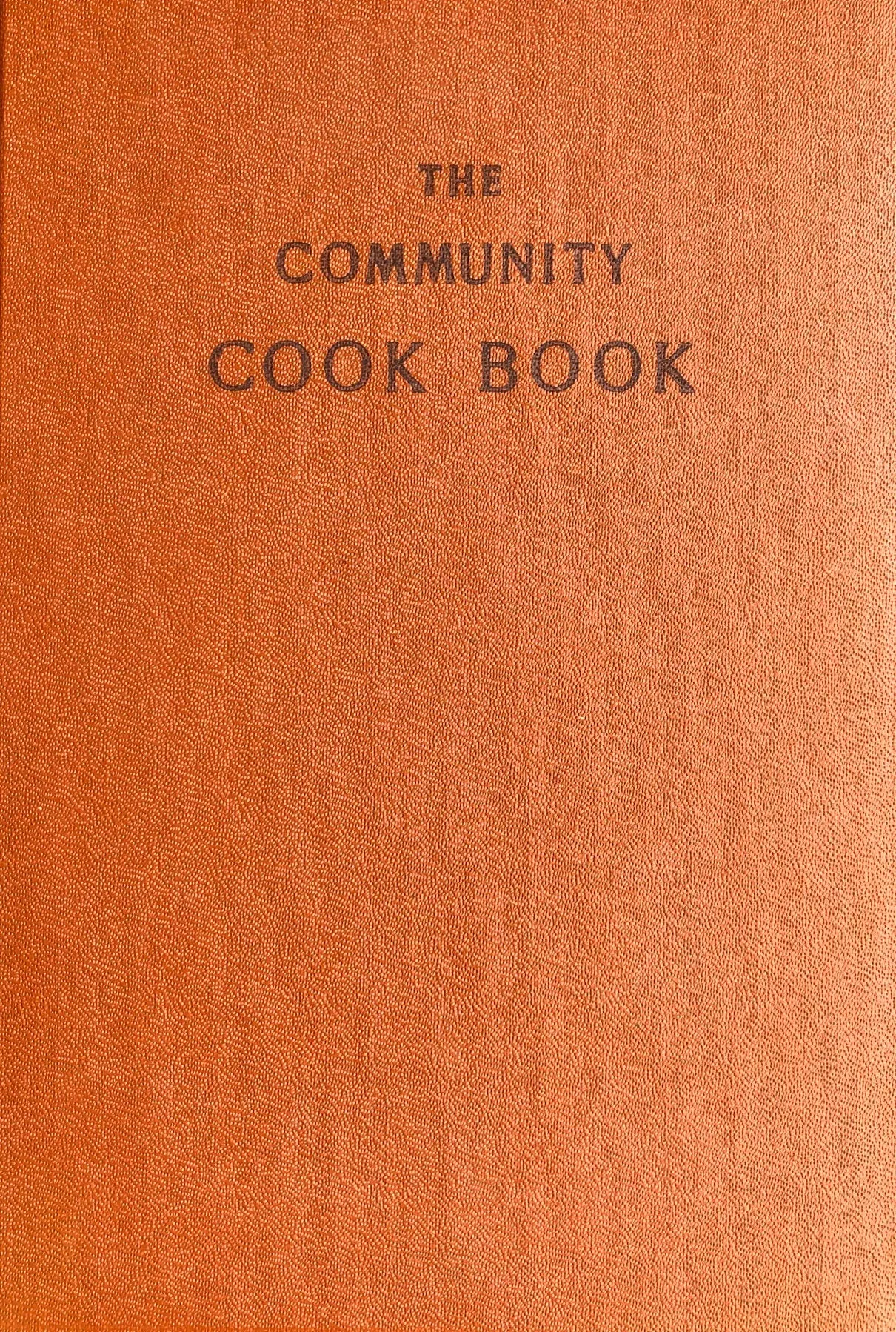 (Massachusetts - Cape Cod) Mrs. George H. Wilson. The Community Cook Book: Pittsburgh Edition.