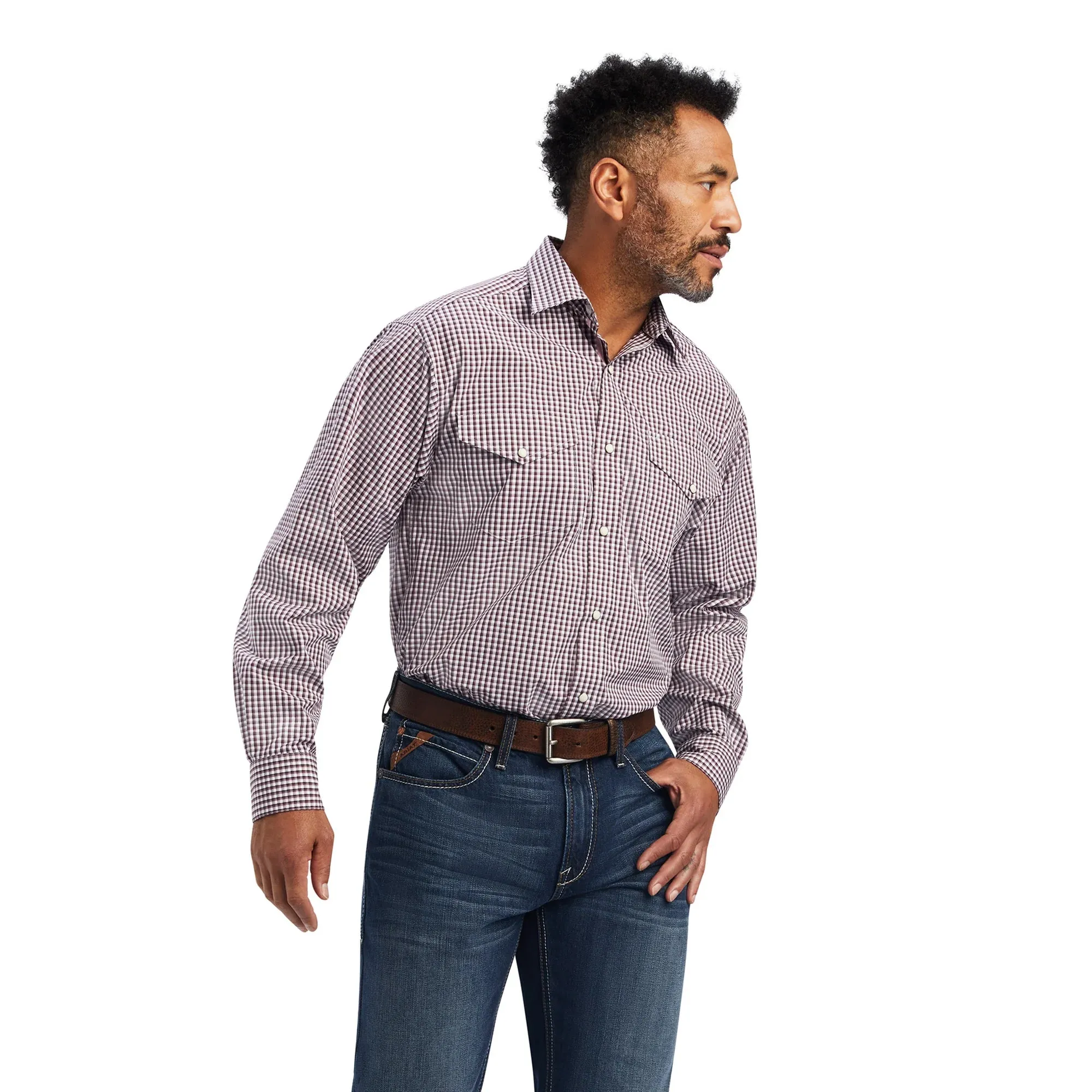 Men's Ariat Pro Series Francis Classic Fit Snap Front Shirt