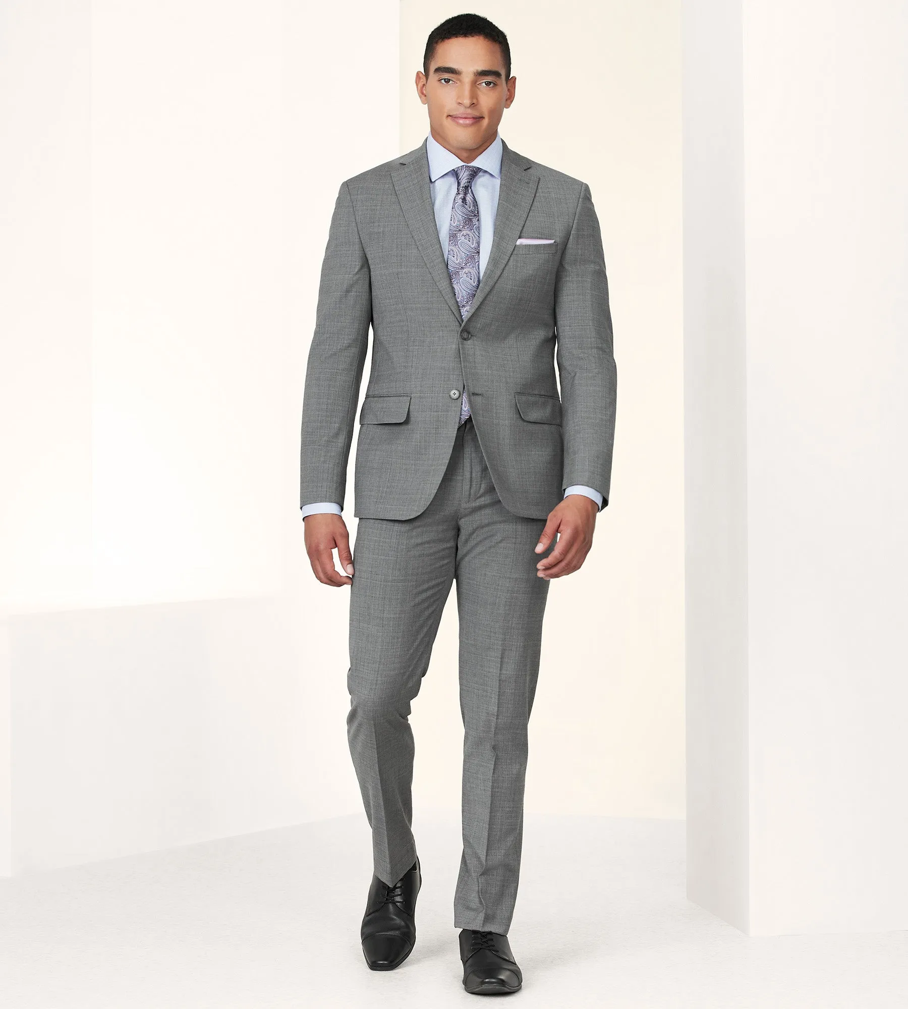 Modern Fit Wool Suit Jacket