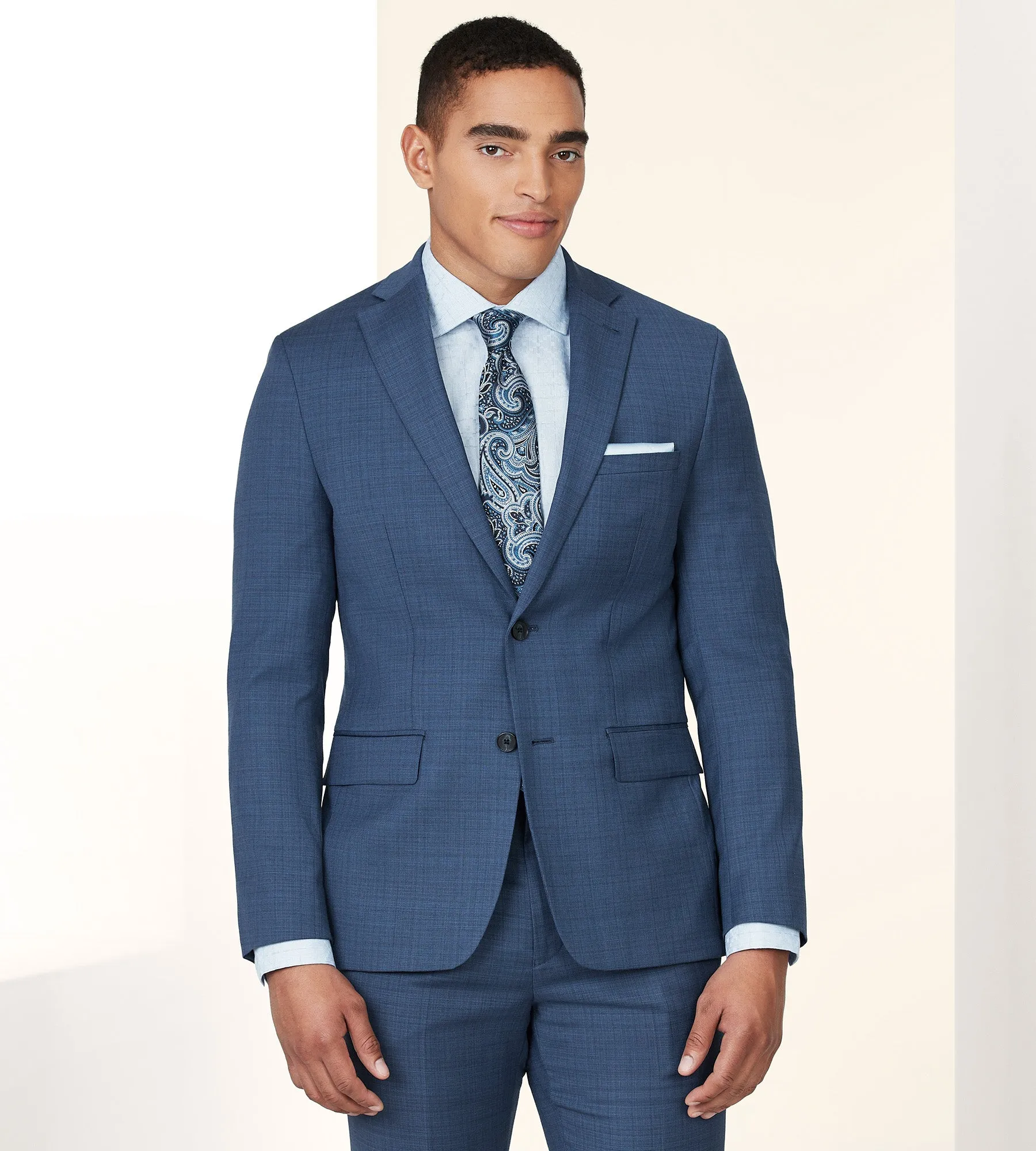 Modern Fit Wool Suit Jacket