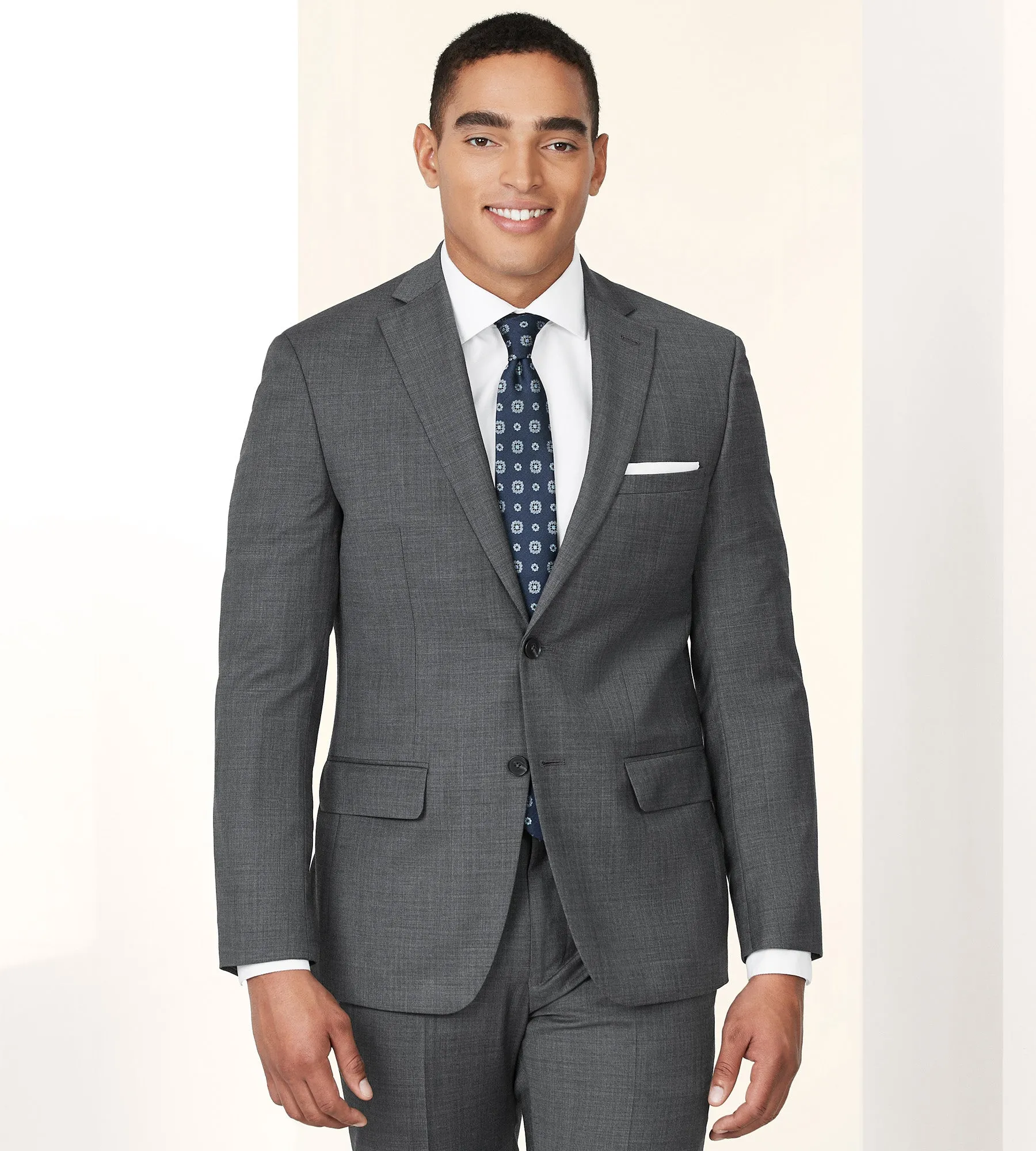 Modern Fit Wool Suit Jacket