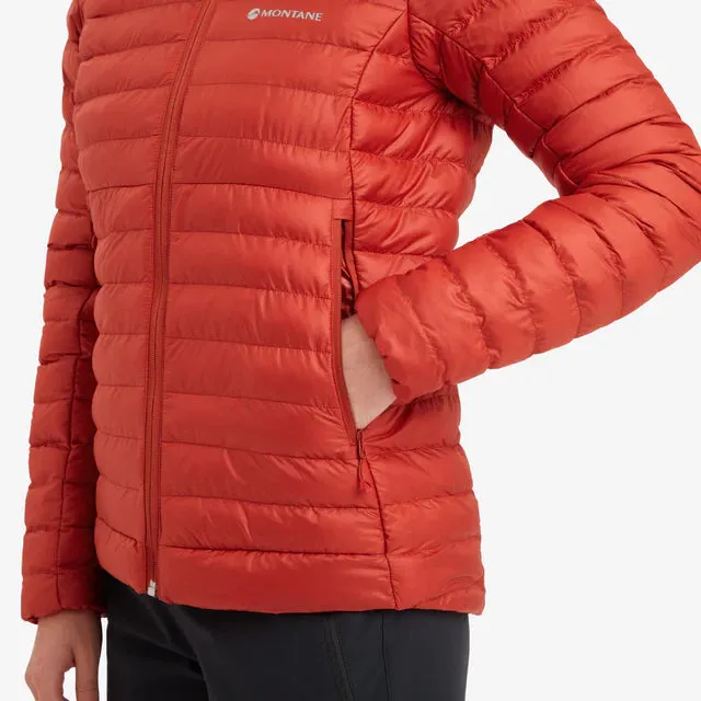 Montane Women's Icarus Hooded Synthetic Insulated Jacket - Saffron Red