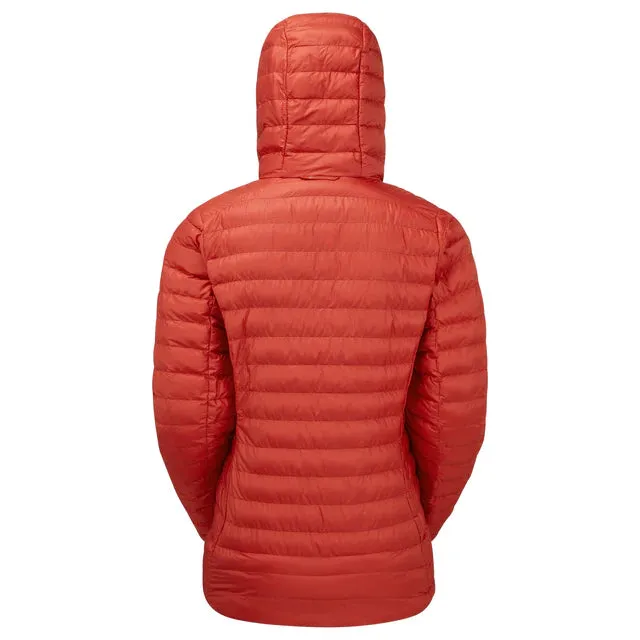 Montane Women's Icarus Hooded Synthetic Insulated Jacket - Saffron Red