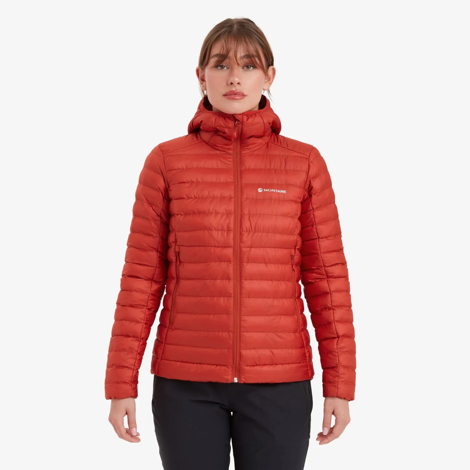 Montane Women's Icarus Hooded Synthetic Insulated Jacket - Saffron Red