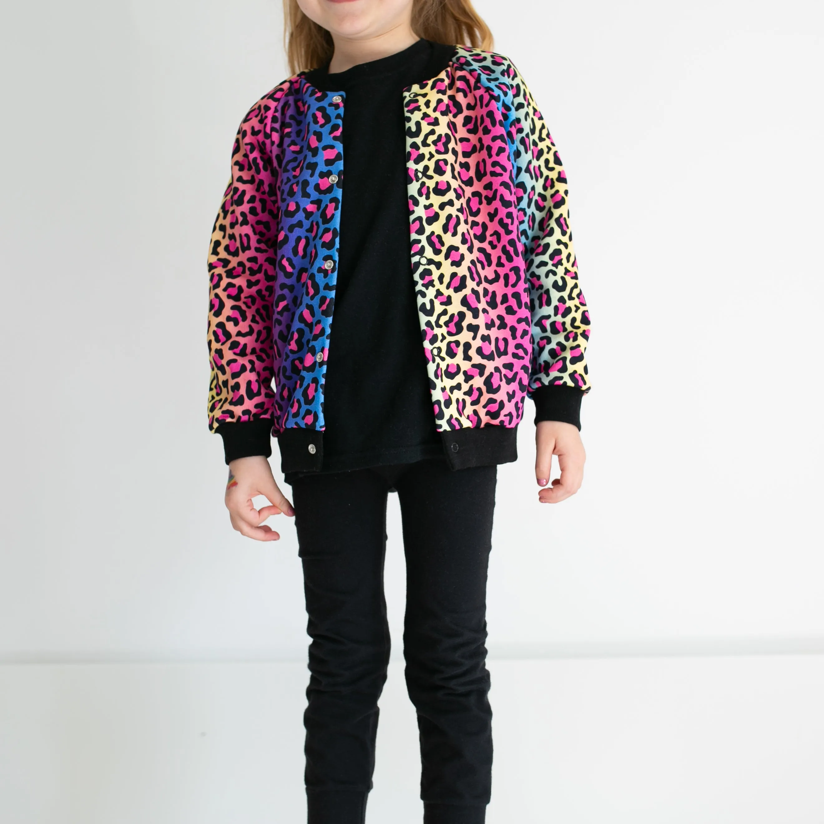 Neon leopard print Jacket