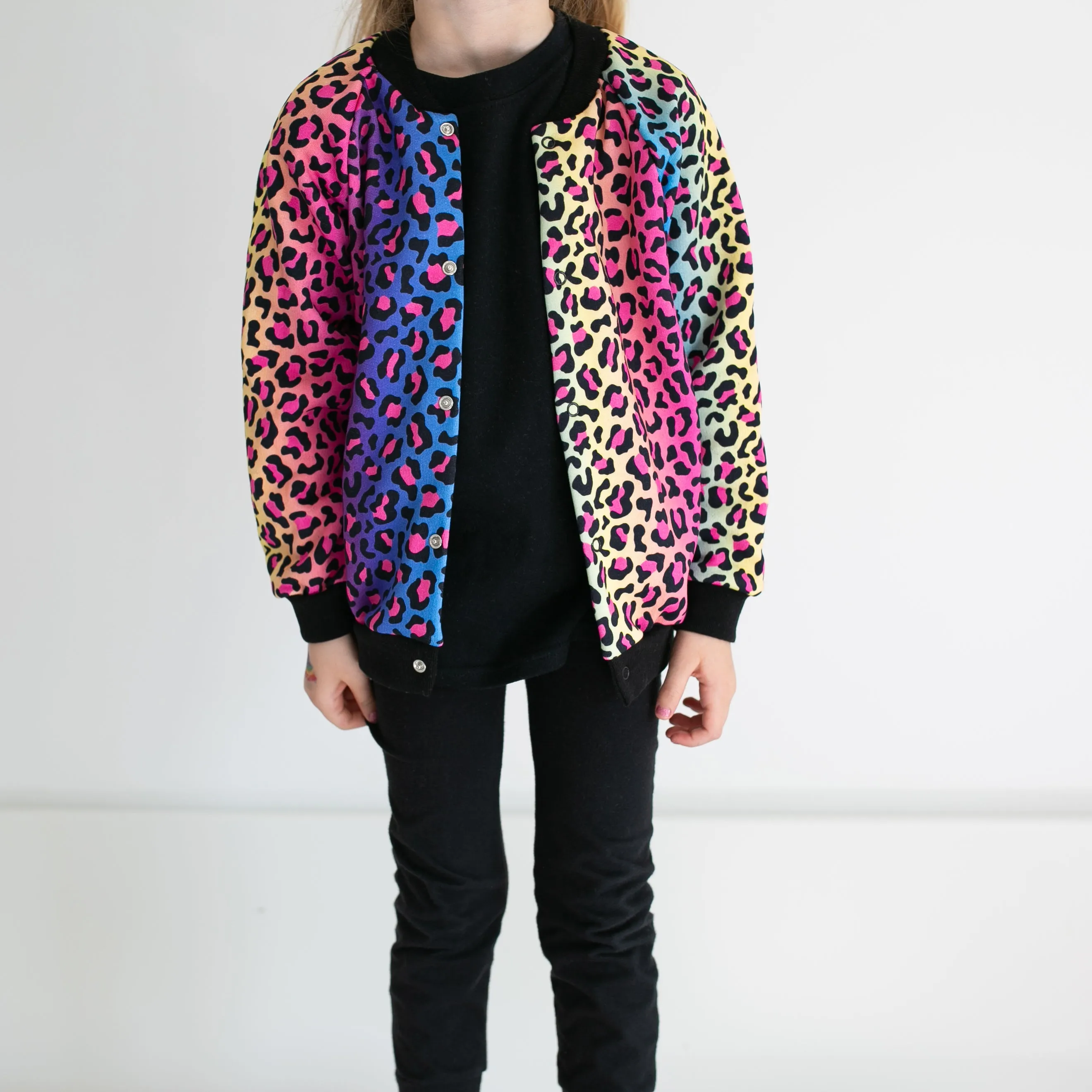 Neon leopard print Jacket