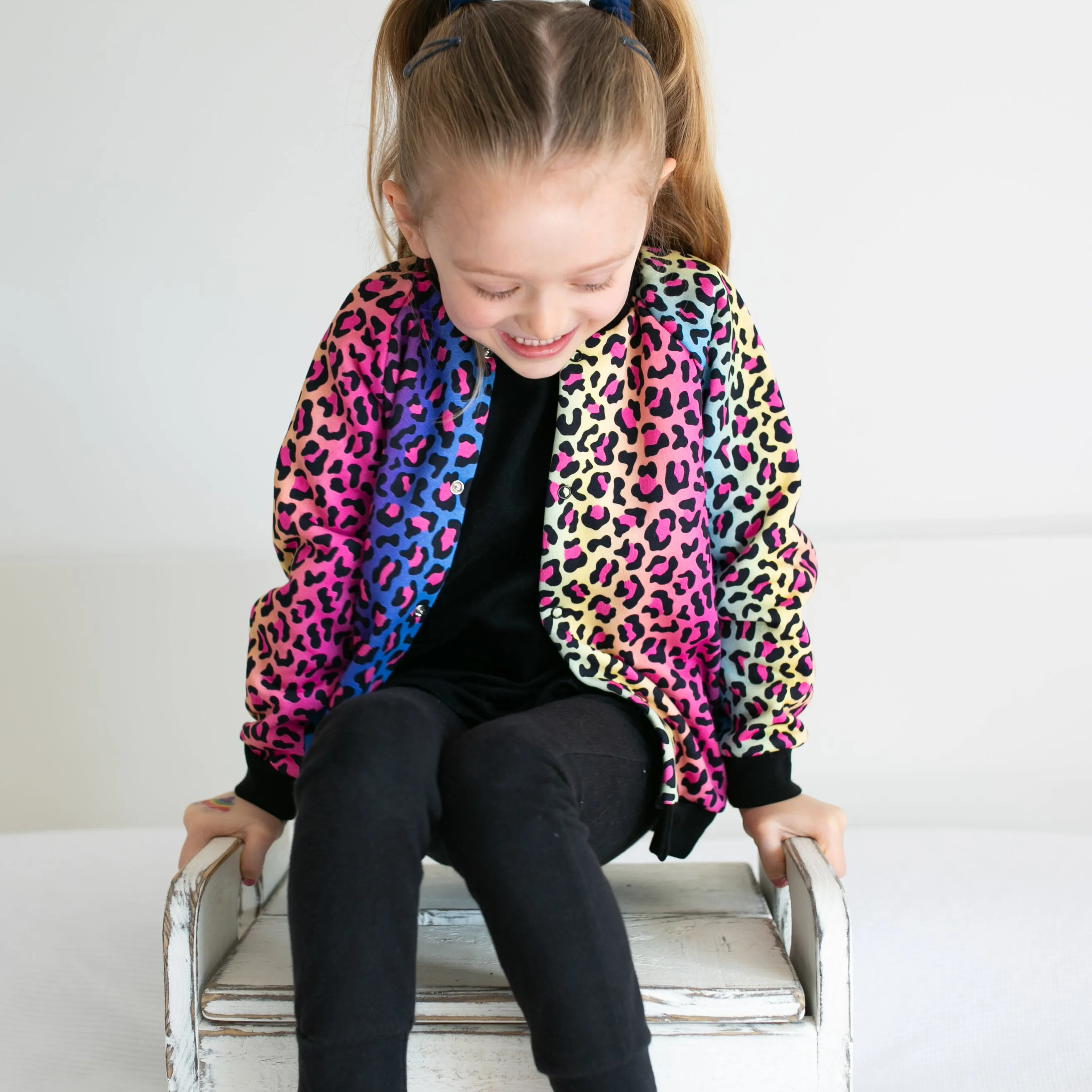 Neon leopard print Jacket