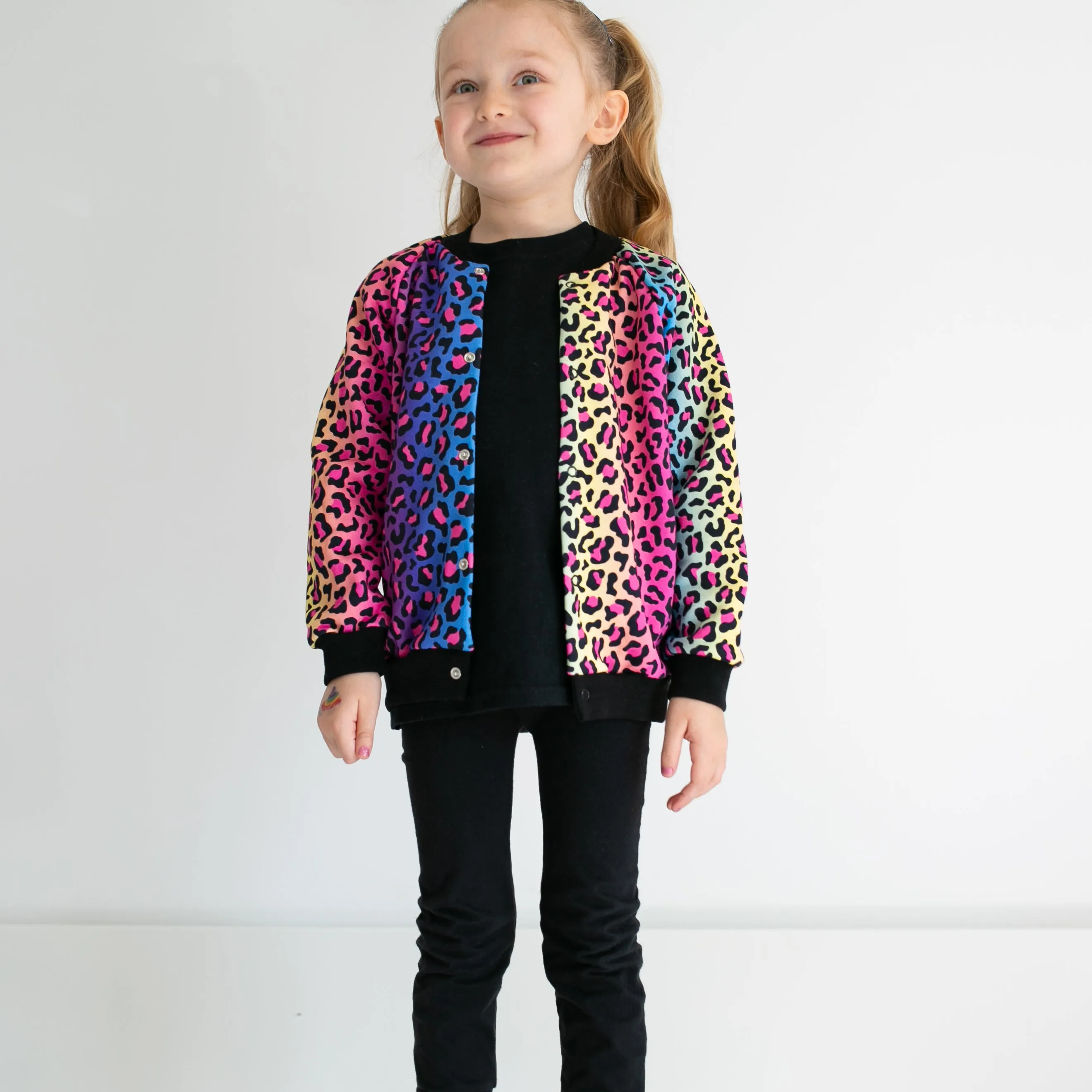 Neon leopard print Jacket