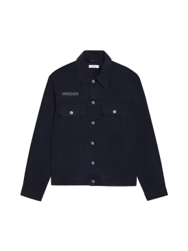 Nettle Denim Jacket—black