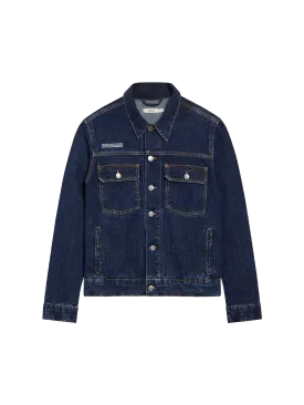 Nettle Denim Jacket—rinse wash