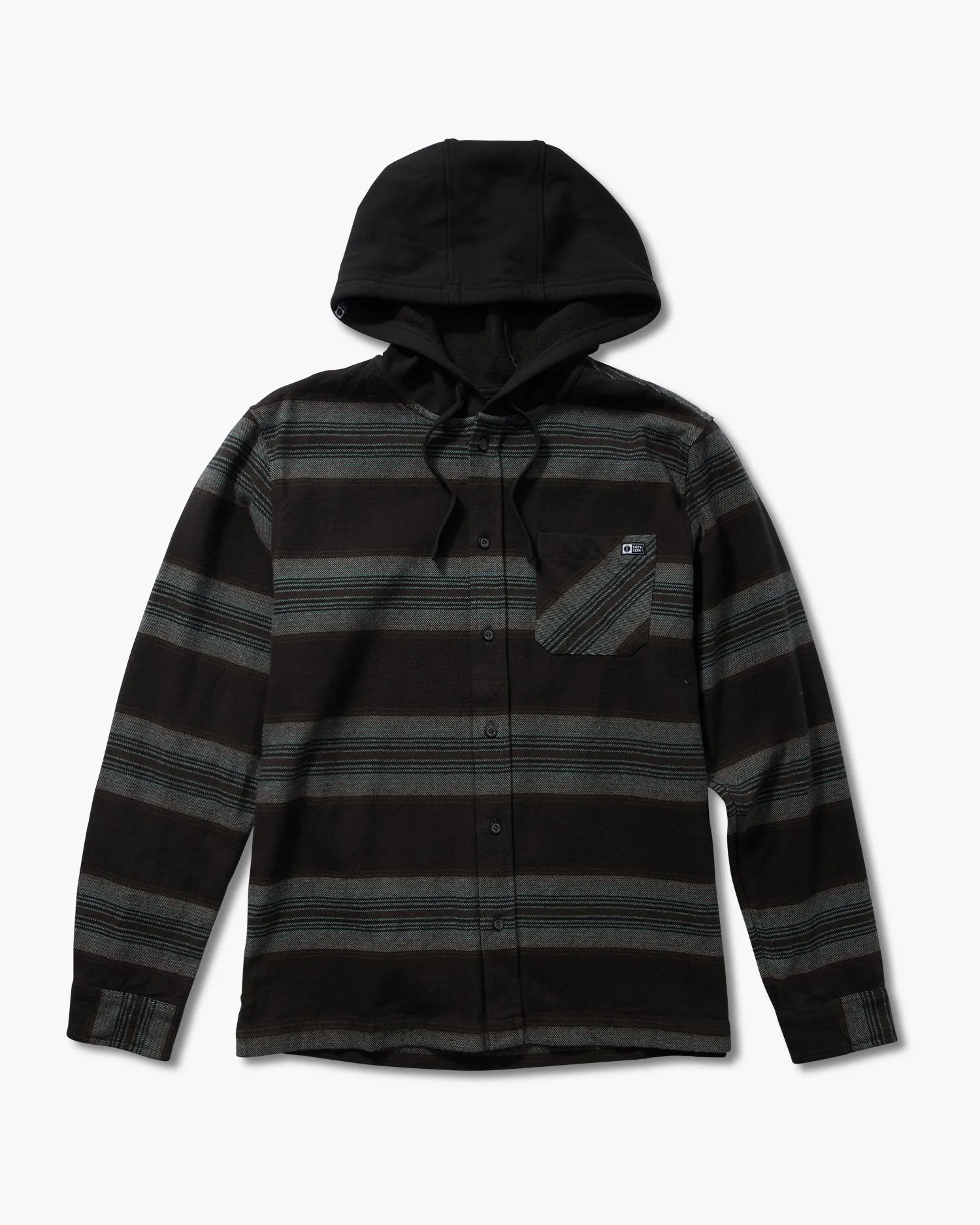 Outback Coal Hood Flannel