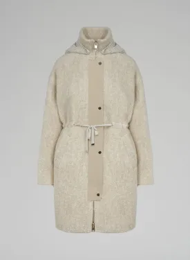 PARKA IN ALPACA E LANA