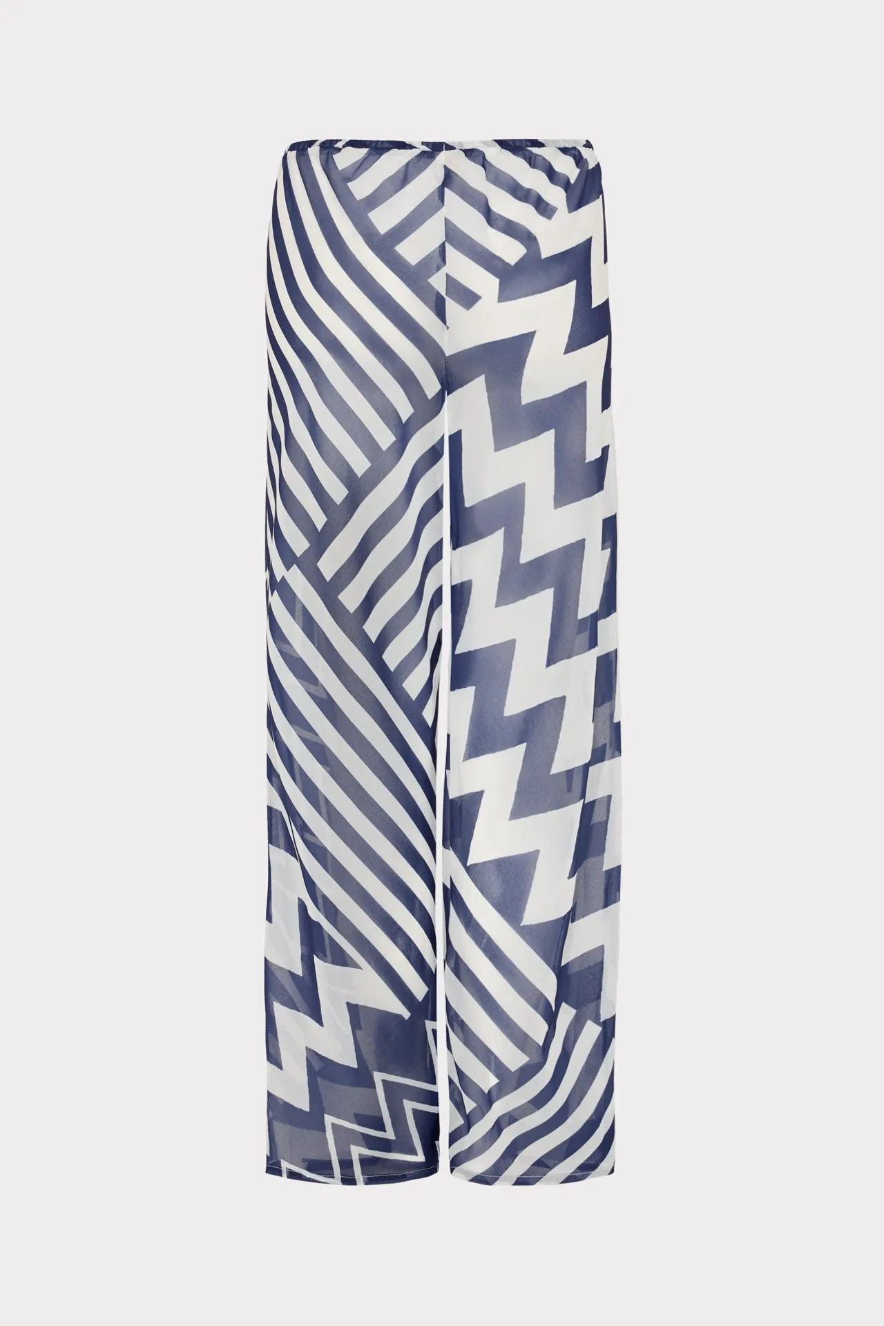 Patchwork Chevron Track Pant