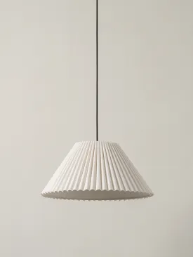 Plia - pleated linen lampshade