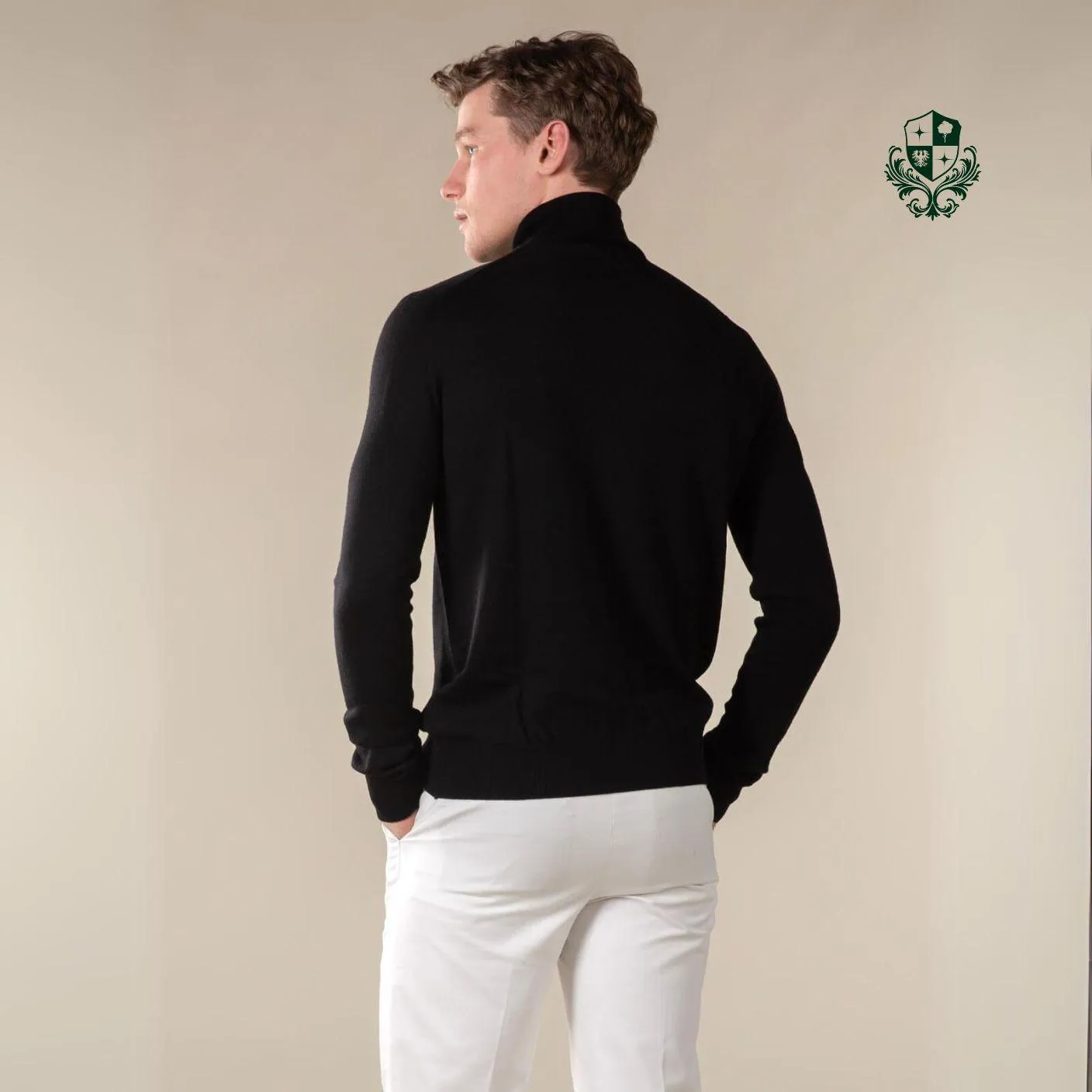 Polo Merino Gola Alta