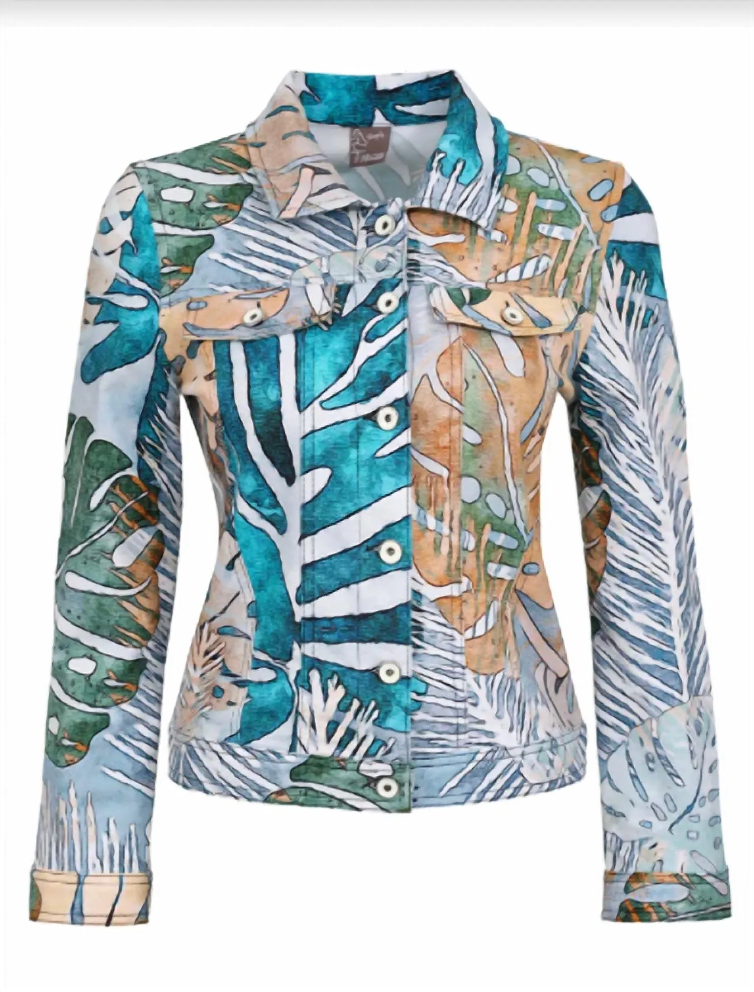 "tropical Blue 7" Jacket - 23651