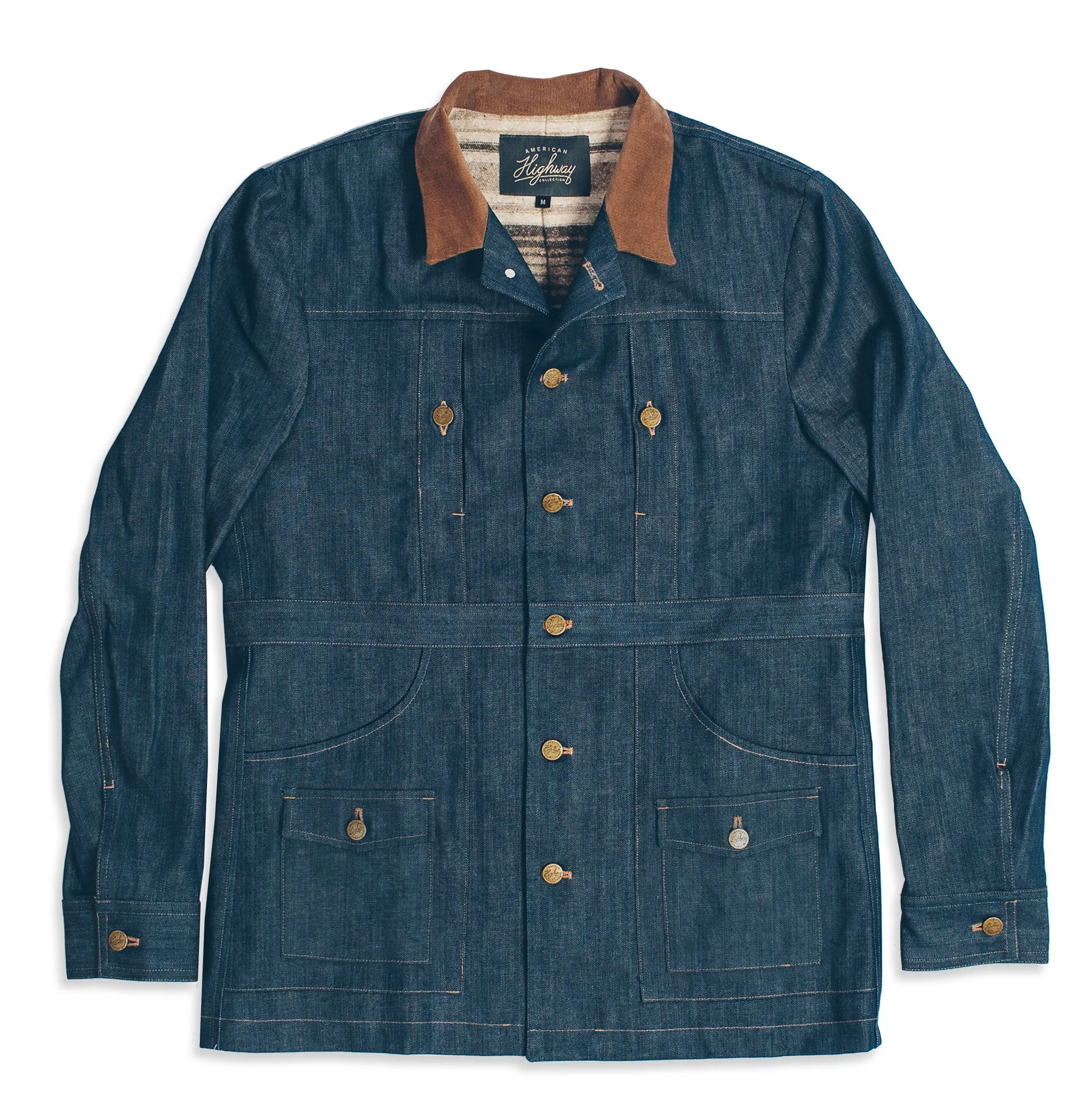 Raw Denim Rider Jacket