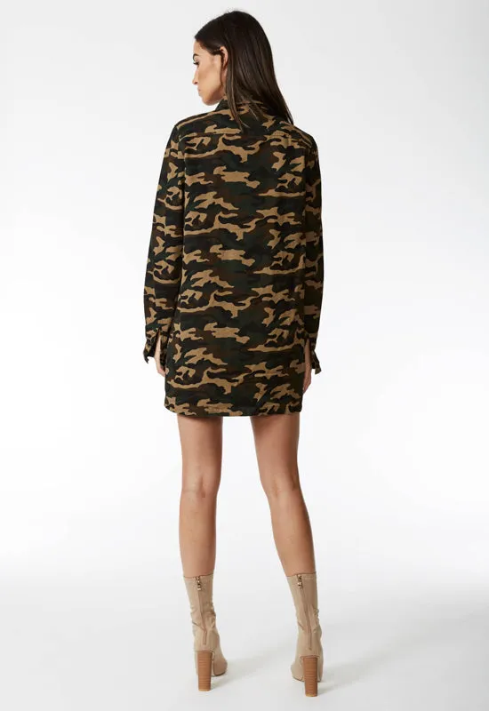 REGULATE ARMY SHIRT DRESS