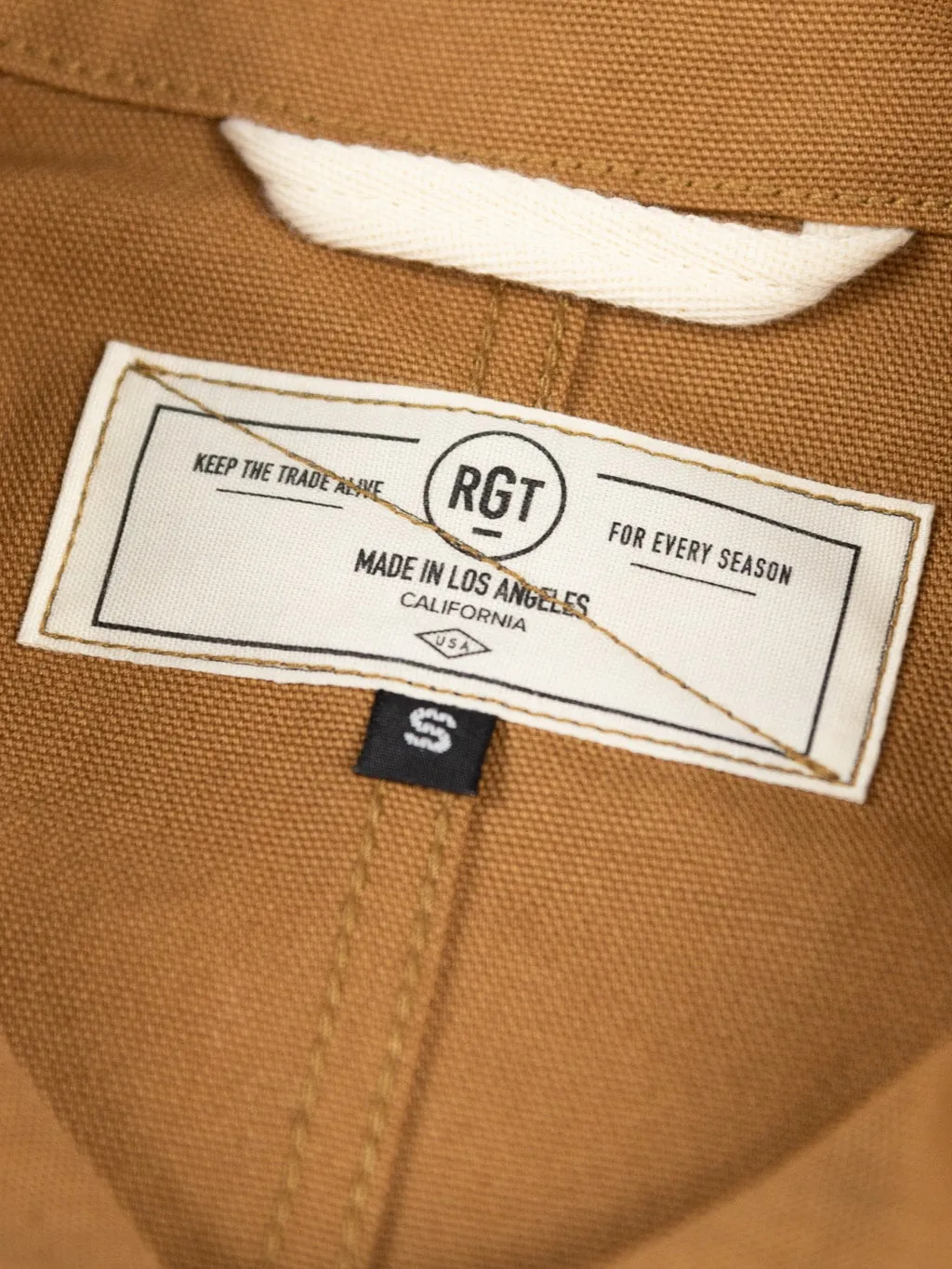 Rogue Territory Tanker Jacket Canvas Camel