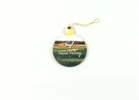 Sand Valley Wooden Ornament