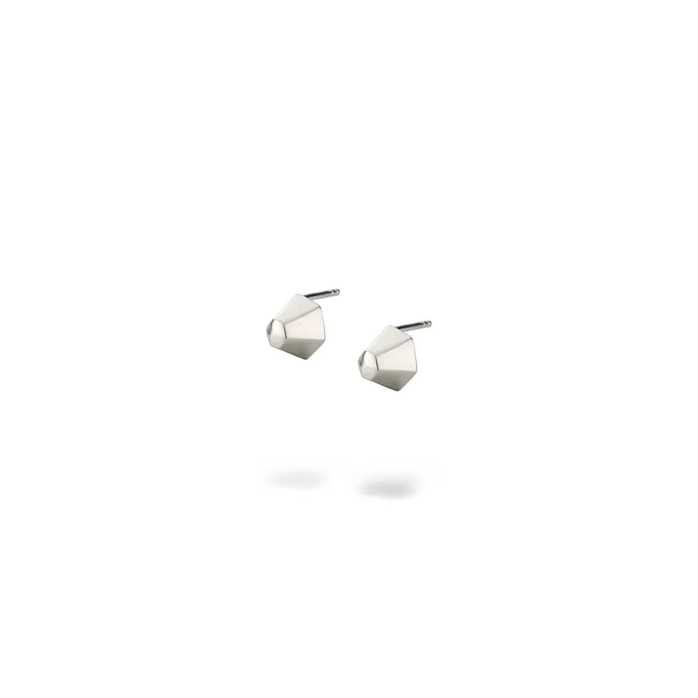 Sharp Diamond - earrings - silver 925