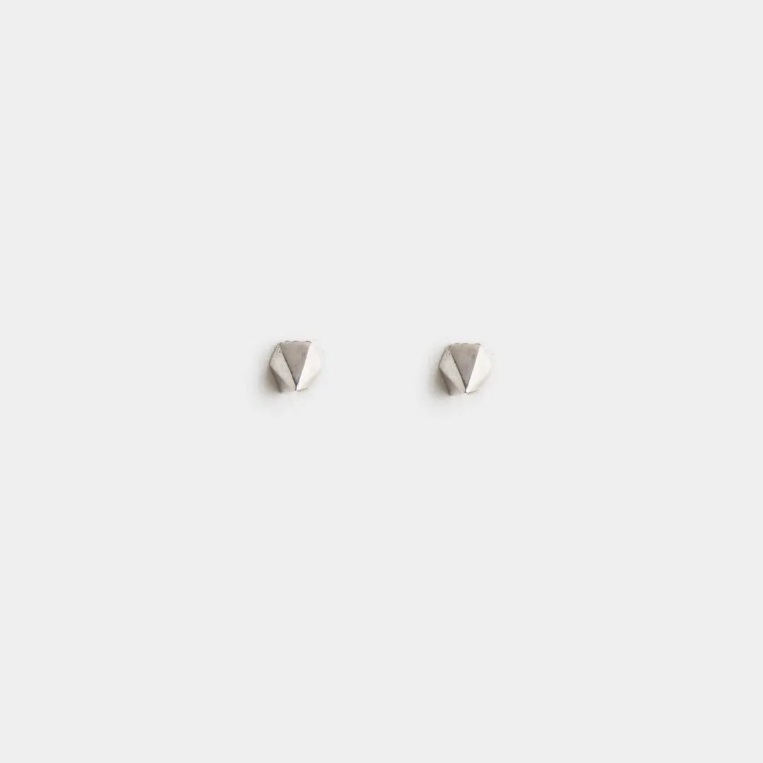 Sharp Diamond - earrings - silver 925