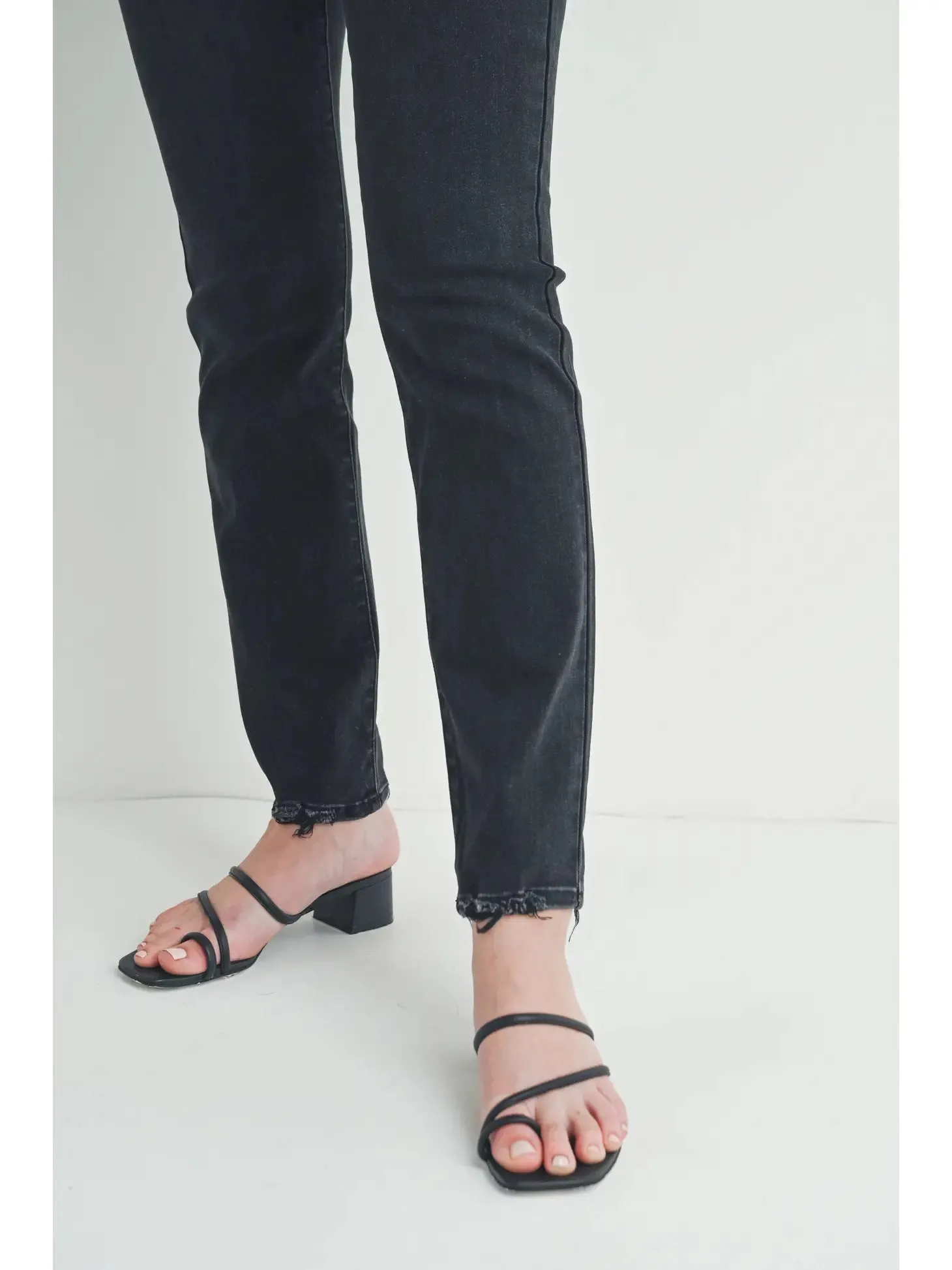 Slim Straight Leg Jeans