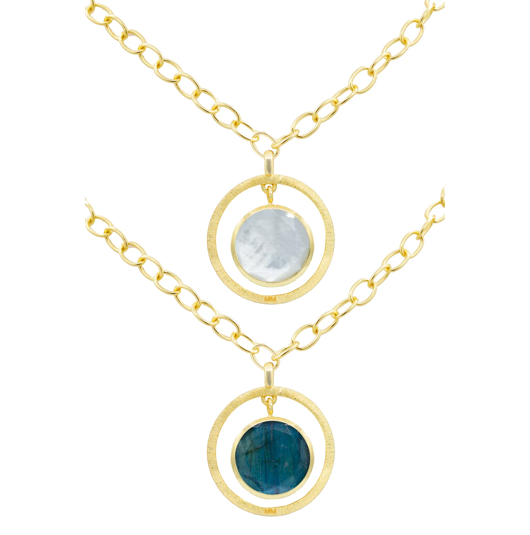 Talia Double Sided Pendant