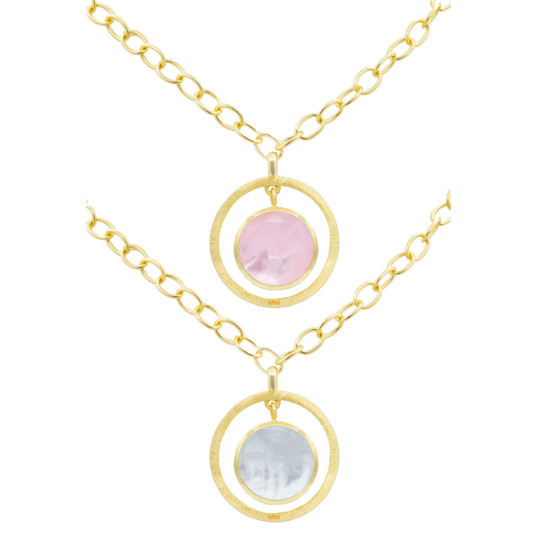 Talia Double Sided Pendant