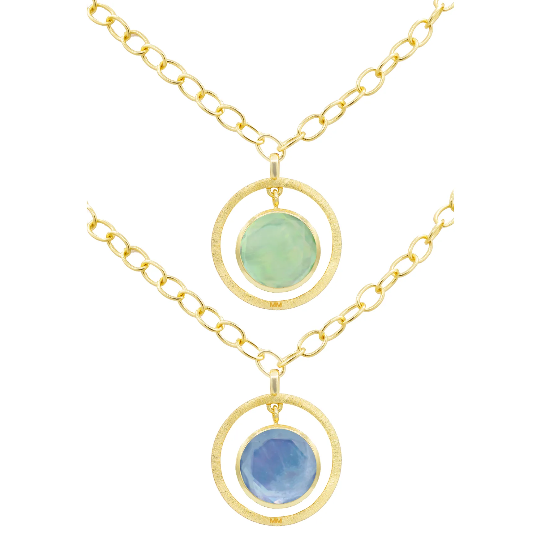 Talia Double Sided Pendant