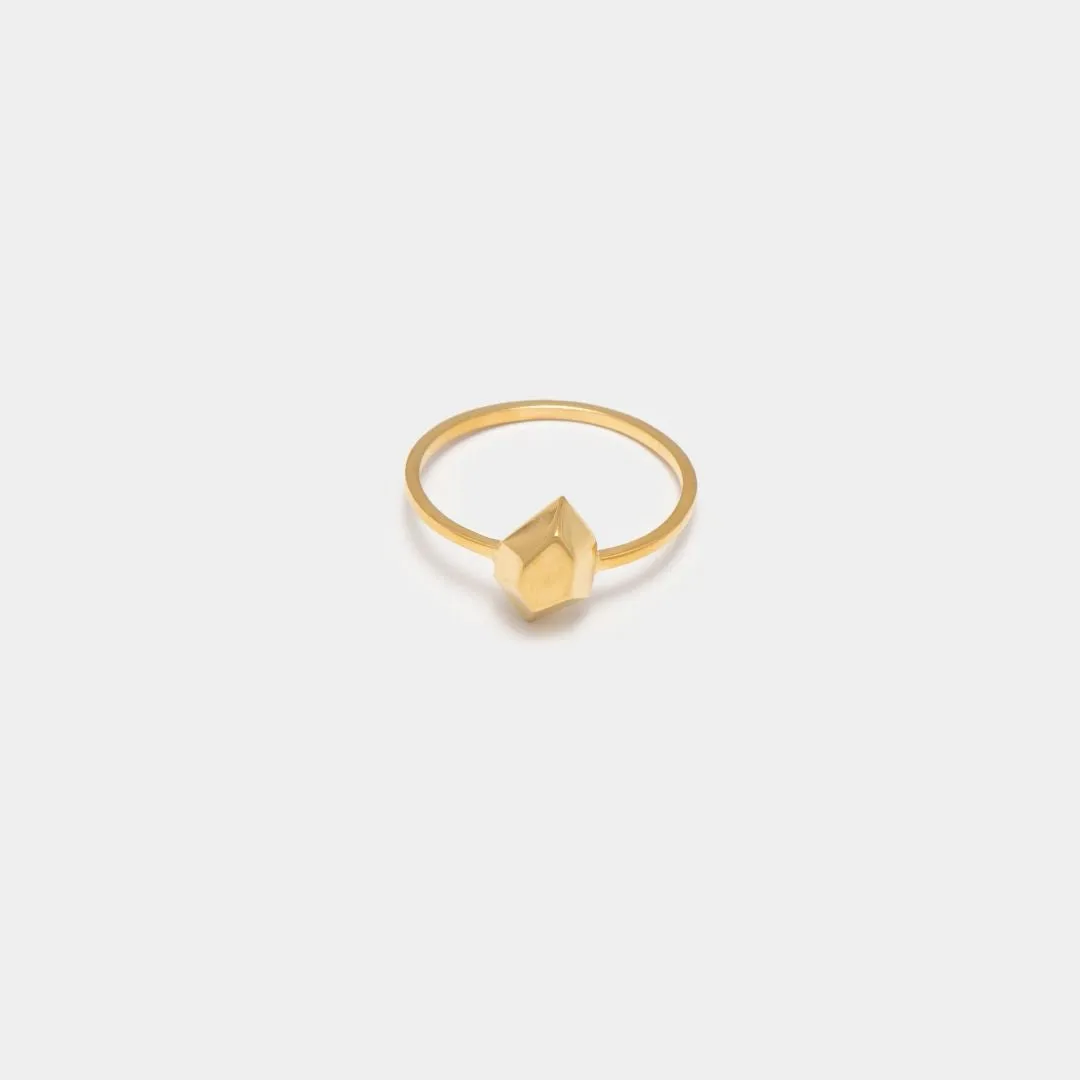 The Desire - ring - sterling silver 925 - gold plated