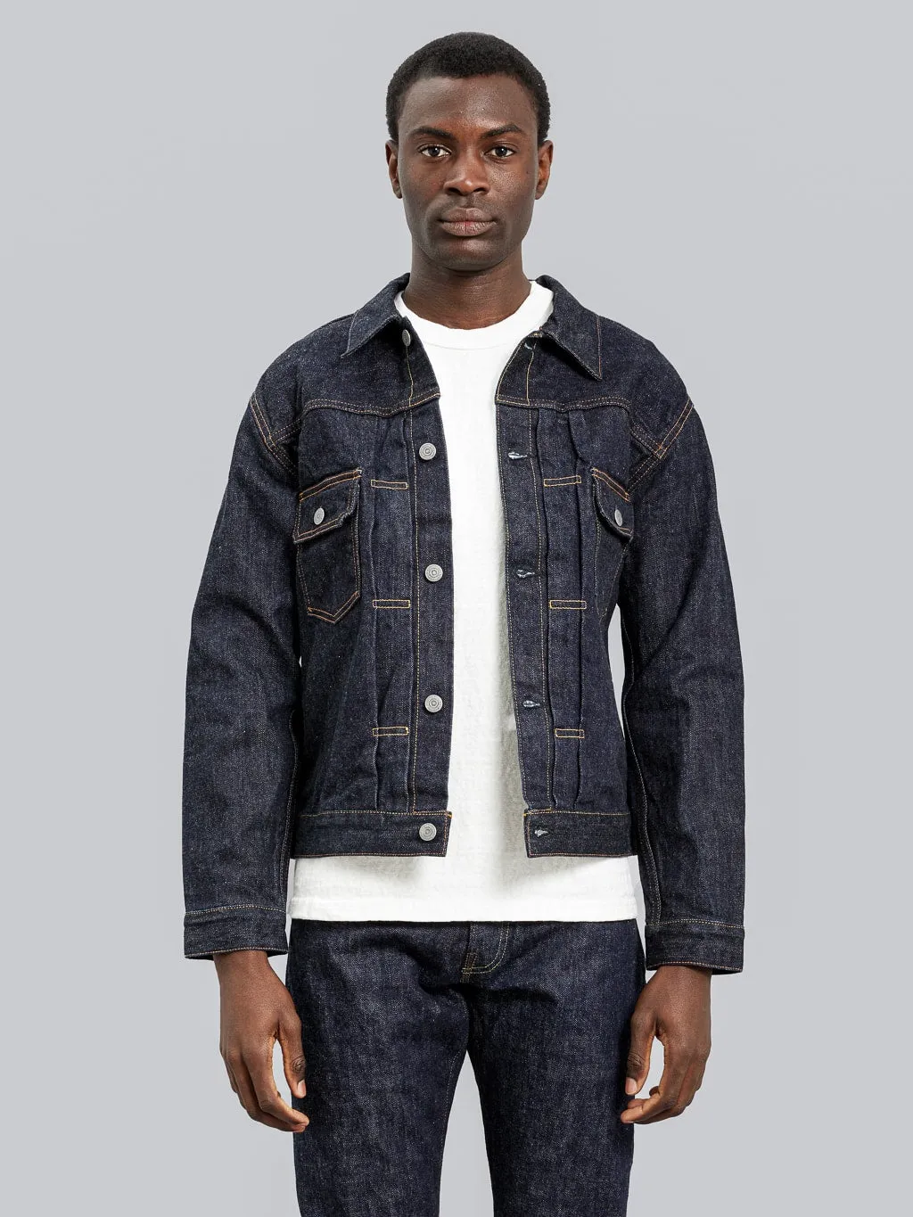 The Flat Head 14.5oz Type II 50's Denim Jacket