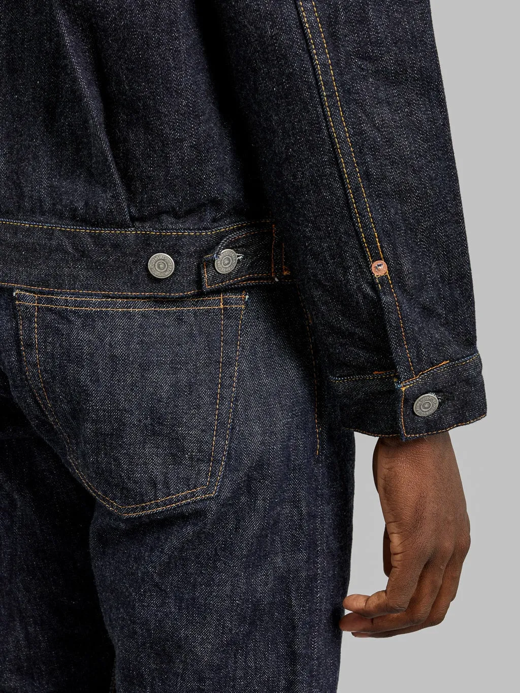 The Flat Head 14.5oz Type II 50's Denim Jacket