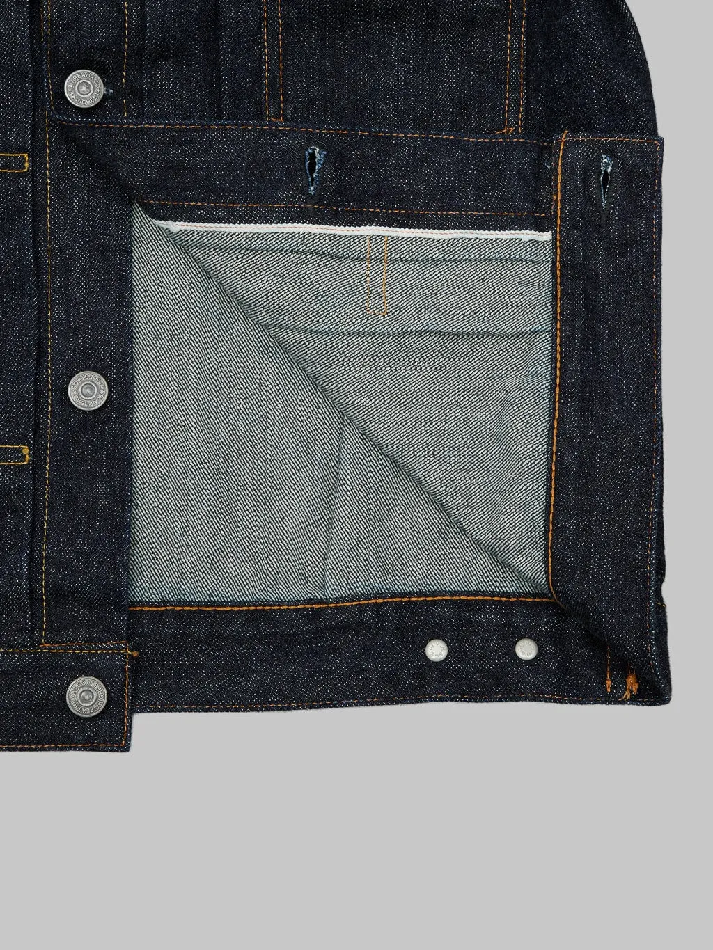 The Flat Head 14.5oz Type II 50's Denim Jacket