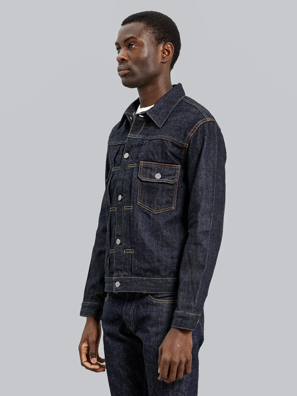 The Flat Head 14.5oz Type II 50's Denim Jacket